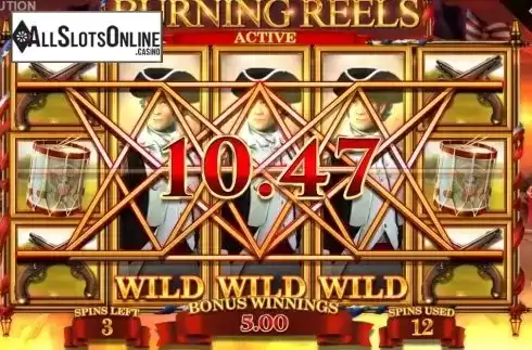 Free Spins 4. Revolution Patriots Fortune from Blueprint