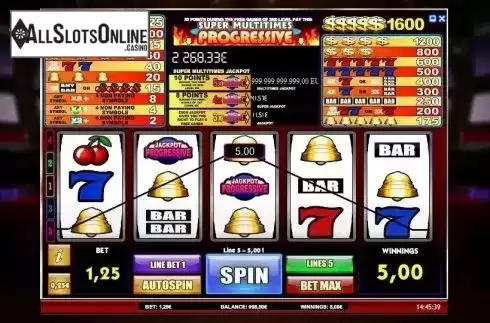 Win 2. Super Multitimes Progressive from iSoftBet