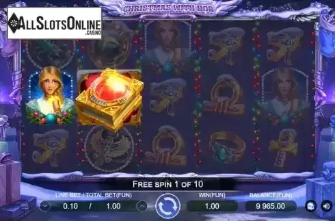 Free Spins Game Screen