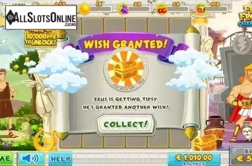 Wish Granted. The Fruit Frenzy Celebration from Pariplay