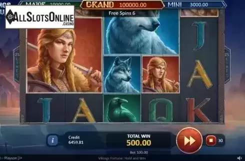 Free Spins Reels. Vikings Fortune: Hold and Win from Playson