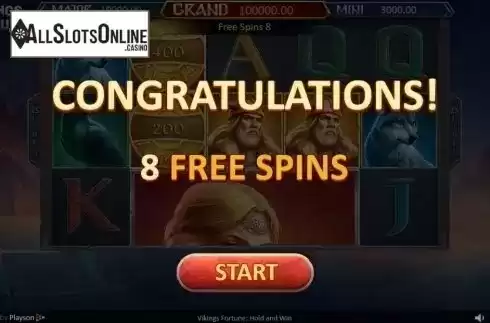 Free Spins Triggered. Vikings Fortune: Hold and Win from Playson