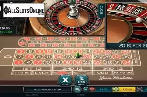 Win screen 3. Zoom Roulette (Nucleus Gaming) from Nucleus Gaming