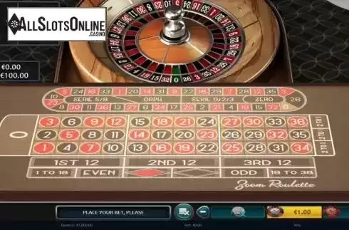 Reel Screen. Zoom Roulette (Nucleus Gaming) from Nucleus Gaming