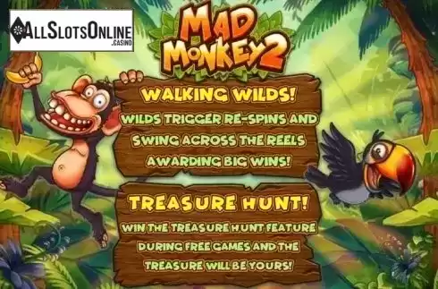 Intro screen. Mad Monkey 2 (Top Trend Gaming) from TOP TREND GAMING