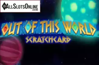 Out Of This World Scratchcard. Out Of This World Scratchcard from Leander Games