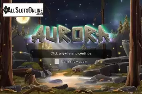 Start Screen. Aurora (Northern Lights Gaming) from Northern Lights Gaming