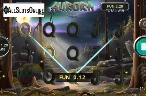Win Screen. Aurora (Northern Lights Gaming) from Northern Lights Gaming