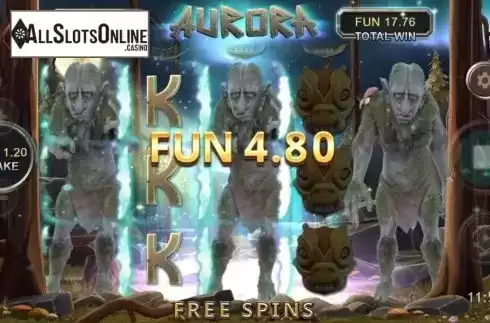 Free Spins 3. Aurora (Northern Lights Gaming) from Northern Lights Gaming
