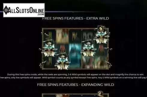 FS features - extra wild screen
