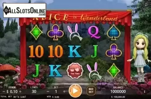 Reel Screen. Alice In Wonderland (KA Gaming) from KA Gaming