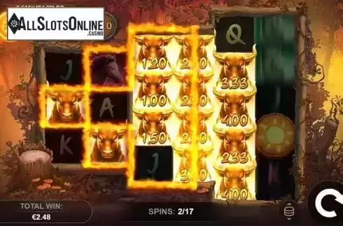 Sun Free Spins Gameplay Screen
