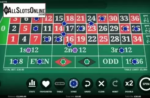 Game Screen 1. Casino Roulette (Endemol Games) from Endemol Games