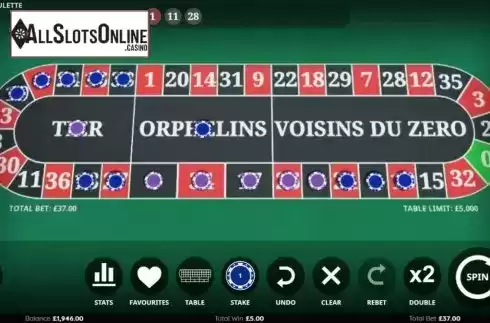 Game Screen 5. Casino Roulette (Endemol Games) from Endemol Games