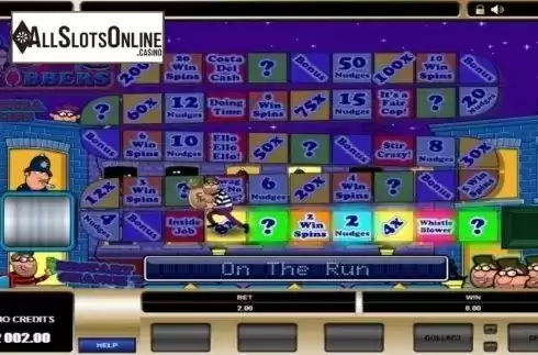 Bonus Game. Cops and Robbers (Microgaming) from Microgaming