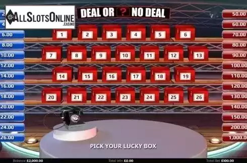 Game Screen 1. Deal Or No Deal (Endemol Games) from Endemol Games
