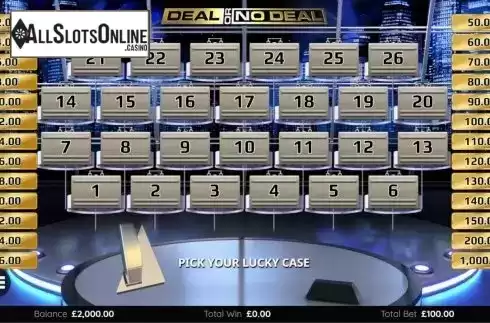 Game Screen 1. Deal or No Deal International from Endemol Games