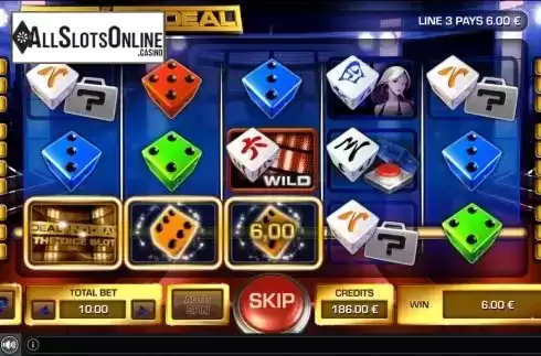 Win Screen 2. Deal or No Deal The Dice Slot from GAMING1