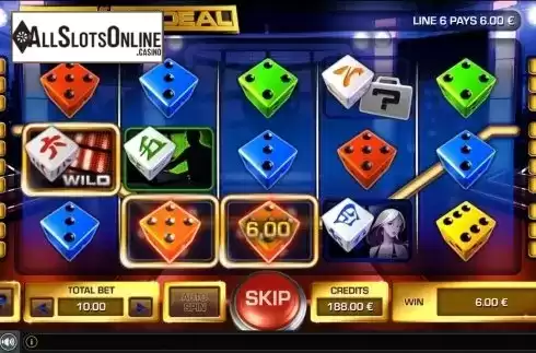 Win Screen 3. Deal or No Deal The Dice Slot from GAMING1