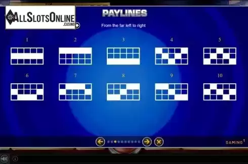 Paylines. Deal or No Deal The Dice Slot from GAMING1