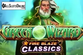 Fire Blaze Green Wizard