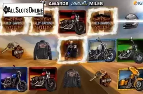 Win Screen 2. Harley-Davidson Freedom Tour from IGT