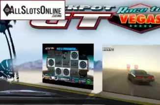 Screen1. Jackpot GT Race to Vegas from Ash Gaming