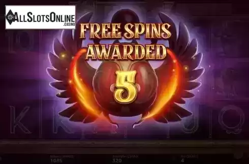 Free Spins Retrigger Screen