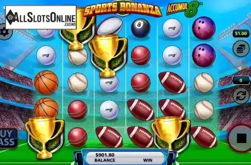 Free Spins Win Screen