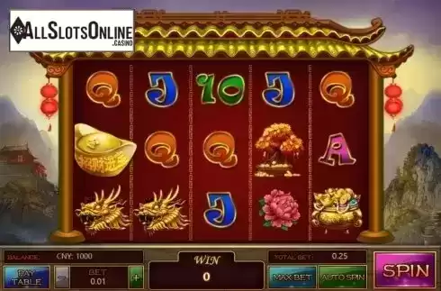 Reel Screen. The God of Wealth (Aiwin Games) from Aiwin Games