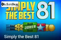 Simply the Best 81 (Kajot Games)
