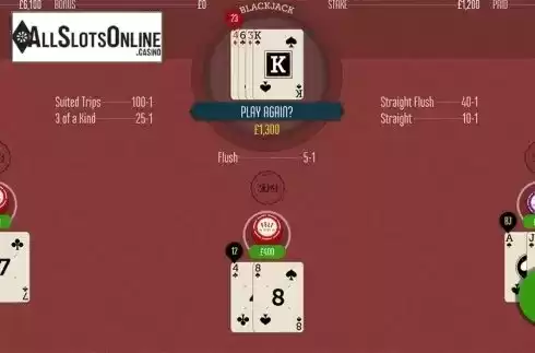 Game workflow 4. 21+3 Blackjack (Felt Gaming) from Felt