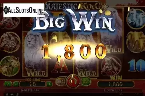 Big Win 2. Majestic King Expanded Edition from Spinomenal