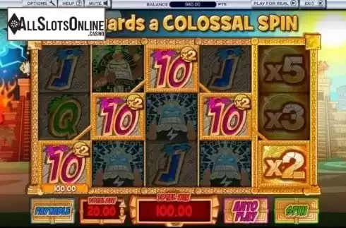 Screen6. Aztec Gold Fortune of the Gods from Ash Gaming