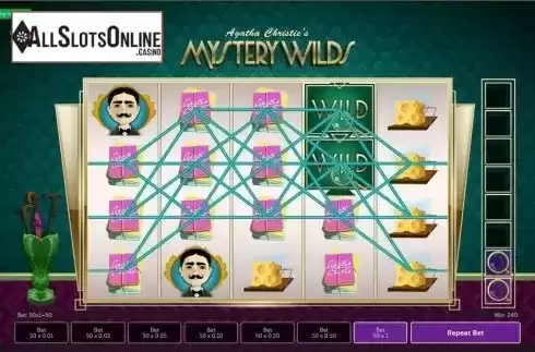 Win Screen 2. Agatha Christie's Mystery Wilds from Gamesys