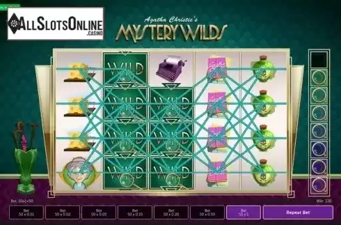 Win Screen 3. Agatha Christie's Mystery Wilds from Gamesys