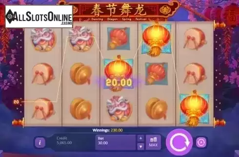 Screen 5. Dancing Dragon Spring Festival from Playson