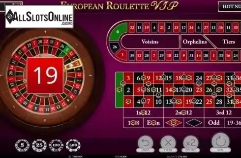 Game Rules 3. European Roulette VIP (iSoftBet) from iSoftBet