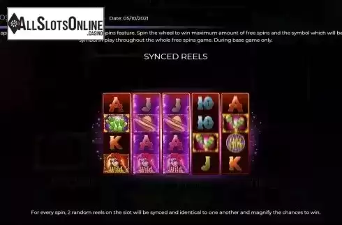 Synced Reels screen