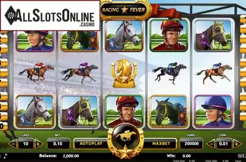 Reel Screen. Racing Fever from We Are Casino