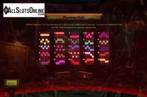 Paylines. Halloween (Triple Profits Games) from Triple Profits Games