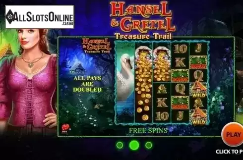 Intro screen 2. Hansel & Gretel Treasure Trail from 2by2 Gaming