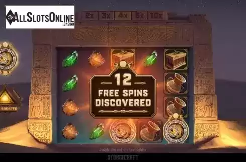 Free Spins 1. Jungle Jim And The Lost Sphinx from Stormcraft Studios