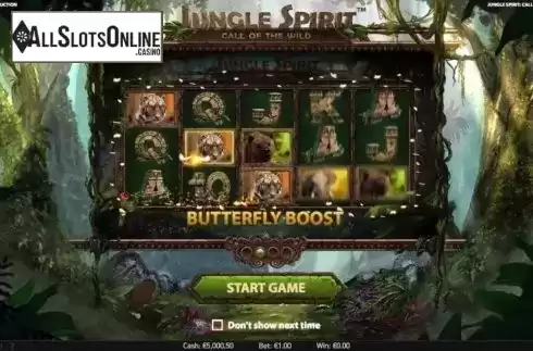 Screen 2. Jungle Spirit: Call of the Wild from NetEnt