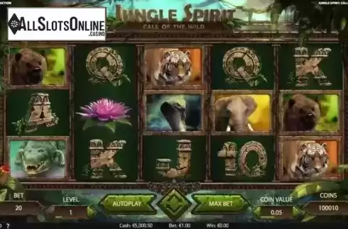 Screen 3. Jungle Spirit: Call of the Wild from NetEnt