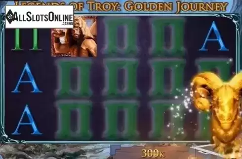 Reel Screen. Legends Of Troy: Golden Journey from High 5 Games