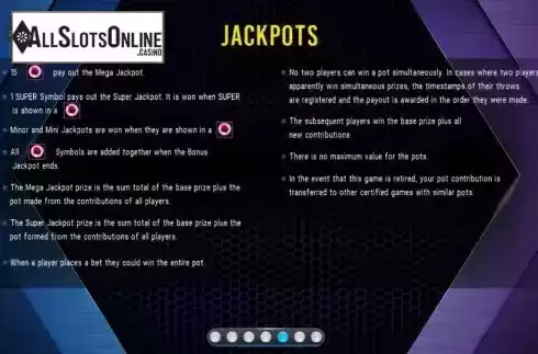 Bonus Jackpot screen 2