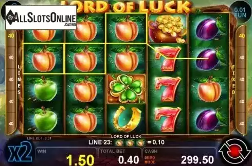 Win screen 3. Lord of Luck (Casino Technology) from Casino Technology