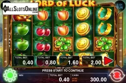 Reel Screen. Lord of Luck (Casino Technology) from Casino Technology