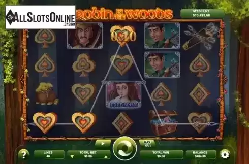 Win screen 3. Robin in the Woods (Arrows Edge) from Arrows Edge